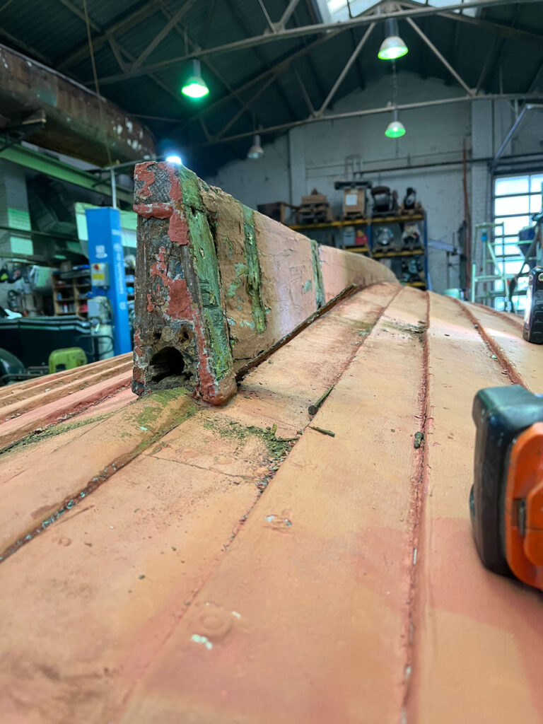 Traditions Werft - Kielsanierung Bootsbau